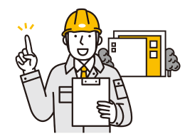 We will visit you for construction work We will visit you for construction work